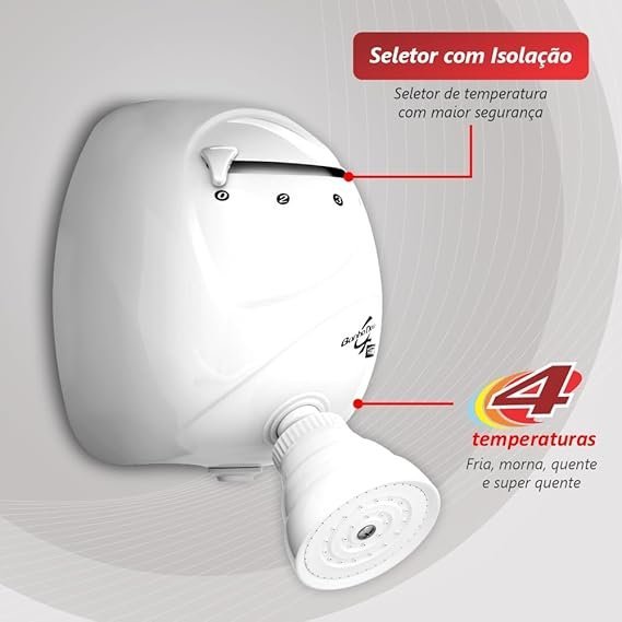 DUCHA BANHO NOSSO 220V 5400W FAME (COD 12941)