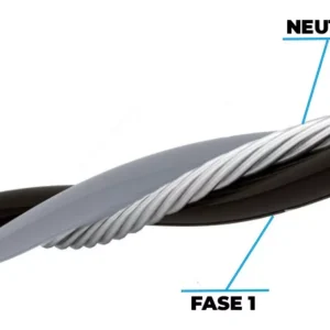 CABO FIO DUPLEX 2X1X16MM MT
