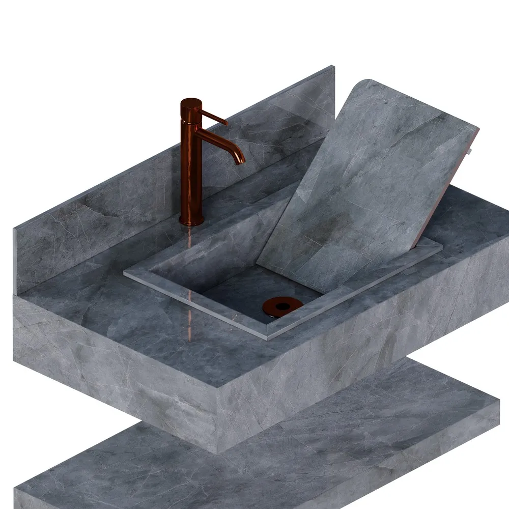 Bancada Porcelanato Veneza 83cm (cod23598)