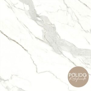 PISO RETIF STATUARIO POLIDO | 66 x 66