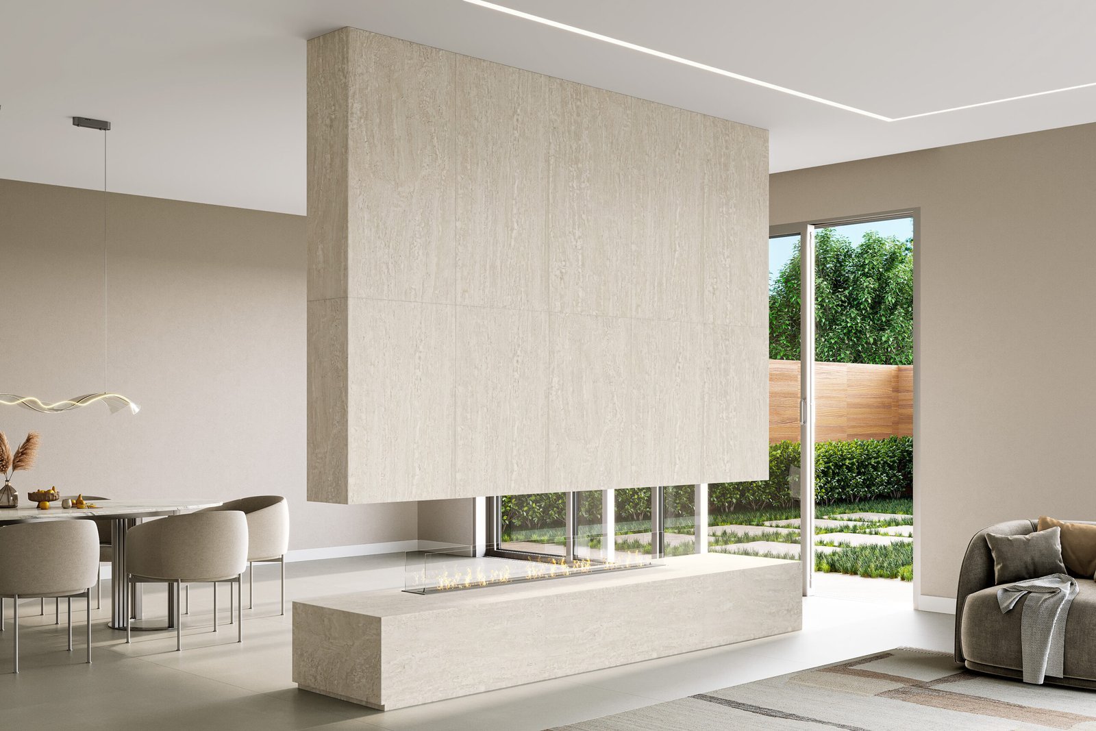 Porcelanato Travertino Luxor 62x1,22 (cod23807) - Imagem 2